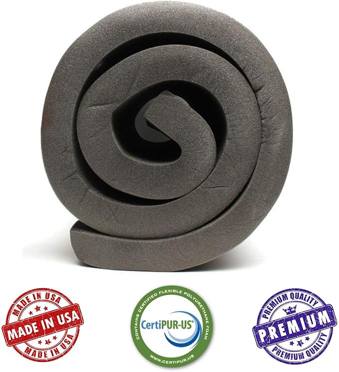 AKTRADING CO. 4" H X 30" W X 72" L CertiPUR-US Certified Rubber Foam Sheet - Image 4