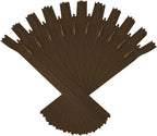 ANPURZII 10PCS #3 7 Inch Brown Invisible Zippers by Unknown