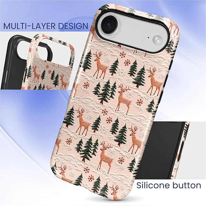 Case for iPhone 17 Air, Scratch Resistant Hybrid Double Layer Hard - Image 4