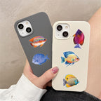 50PCS Clear Tropical Marine Life Ocean Stickers PET Fish Aesthetic Sticker - Image 6