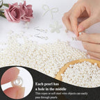 Phinus 2500 Pcs 6mm Pearl Beads - Image 3
