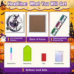 5D Witch Pearl Painting Kits for Adults - Image 4