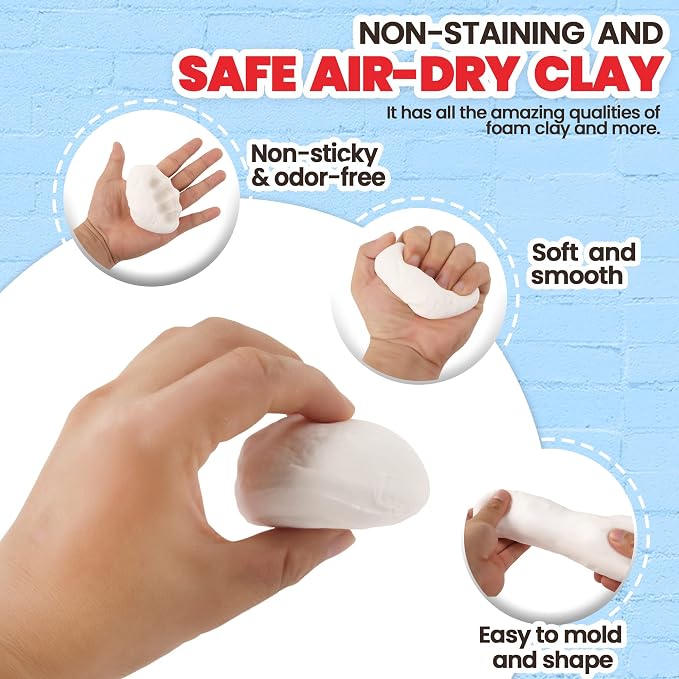 3.3 lbs Moldable Cosplay Foam Clay – High Density and Hiqh Quality - Image 3