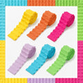 6 Rolls 40 Ft Ruffled Bulletin Board Borders Back to School Classroom Decor by ClassyWhimsy