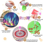 8 Pack Diamond Art Coasters, Northern Lights Diamond Painting Coasters Kits | - Image 3