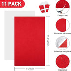 NACHLYNN Self Adhesive Felt Fabric Sheets 7"x11.5" /18x29cm Sticky Back Felt - Image 2