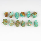 ColouredRocks 30 carats. Tibetan Turquoise Crystals, Raw Stones, Rough Gemstones - Image 2