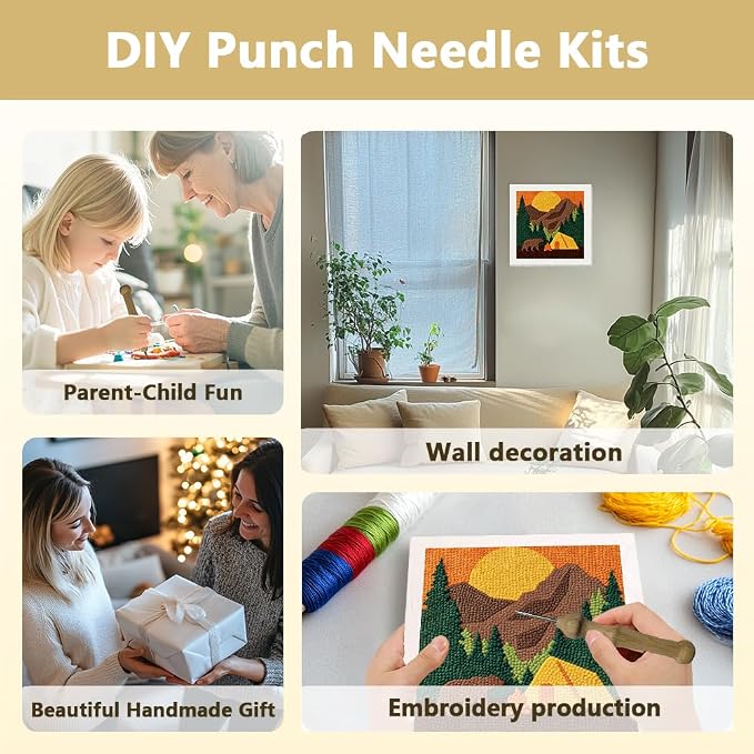 DOODLREAM Camping Bear Needle Kit - Image 4