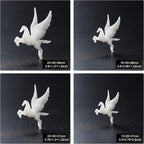 Woohome 14 PCS 3D Resin Mould Filler Mini Horse Paper Crane Paper Airplane - Image 5