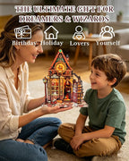 OZJAY DIY Miniature House Kit, 3D Wooden Puzzles - Image 8