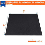 MAGZO 20Pcs Adhesive Foam Padding 1/16 in Thick X 4 in X 4 in | Closed Cell - Image 2