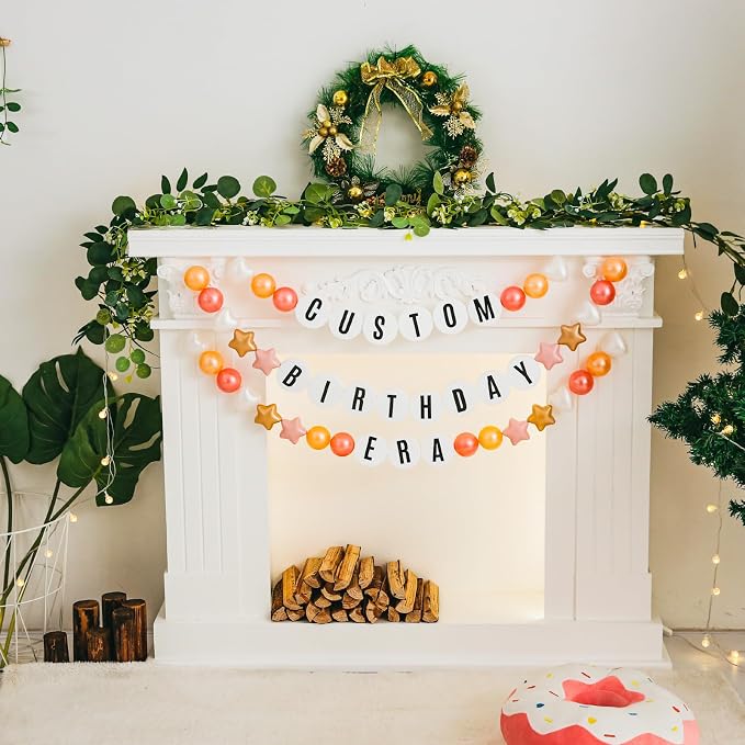 DIY Giant Friendship Bracelet Birthday Banner in My Birthday Era Banner Famous - Image 2