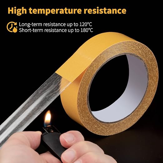 Ultra-Thin Clear Double Sided Tape Heavy Duty 1.58Inch X 66Feet Two Sides - Image 3