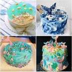 Mermaid Theme Cake Mold, Coral Silicone Mold Cupcake Toppers Mold - Image 3