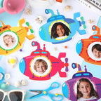 gisgfim 80Pcs Summer Cutouts Submarine Decorations Under The Sea Bulletin Board - Image 4