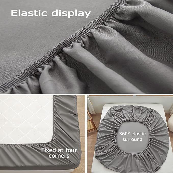 Bedding King Size Fitted Sheet Only - Image 4