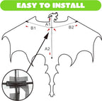 JOYIN Dragon Kites for Kids and Adults, Dragon Red Beach Kite for Outdoor Games - Image 9
