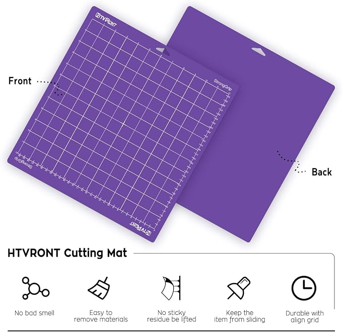 HTVRONT Strong Grip Cutting Mat, 3 Pack Cutting Mat 12x12 Compatible - Image 3