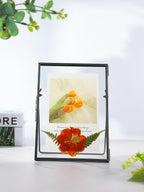 REDHUGO Glass Pressed Flower Frame Handmade, Floating Picture Frames - Image 3