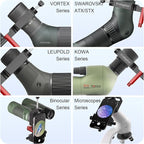 tridaptor - Universal Phone Scope Digiscoping Adapter|High-Precision XYZ Metal - Image 5