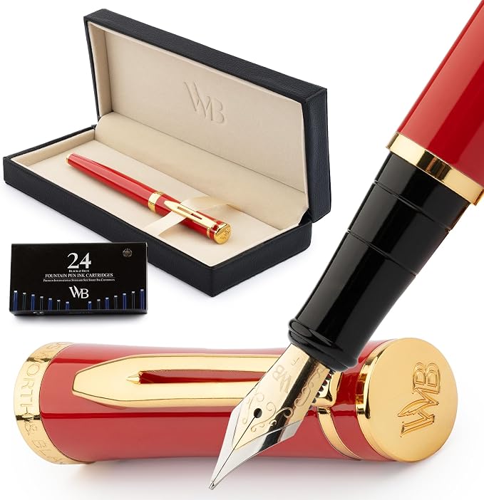 Wordsworth & Black Luxury Fountain Pen Set by WordsworthBlack