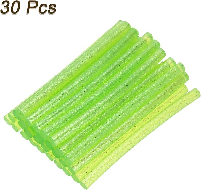 uxcell 30pcs 7mm x 100mm Mini Hot Glue Sticks - Image 3