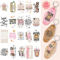 KACIOLA STUDIO Coffee UV DTF Wrap Stickers-80PCS Coffee Theme UV DTF Sticker by KaciolaStudio