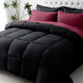 JOLLYVOGUE Full Comforter Set, Ultra-Soft Bed in a Bag Full Size 7 Pieces by JOLLYVOGUE