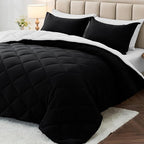 MUXHOMO 5 Pieces Twin Comforter Set, Reversible Bed in a Bag Twin Size by MUXHOMO