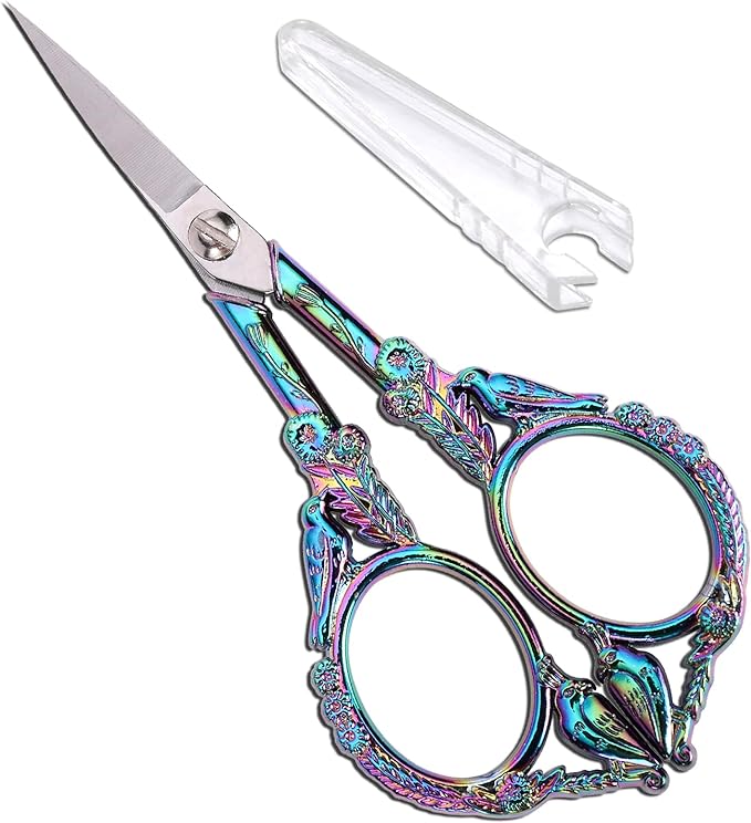 YOUGUOM Sewing Embroidery Scissors – Small Vintage Sharp Detail Shears by YOUGUOM