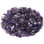 1 Lb Decorative Crystal Pebbles Irregular Shaped Amethyst Stones Small Tumbled - Image 5