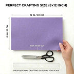 Lavender Felt Fabric Sheets Stiff 20 Pcs 8" X 12", 1mm Thick Assorted Color - Image 2