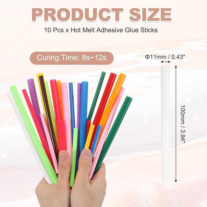 PATIKIL Hot Glue Sticks for Glue Gun - Image 2
