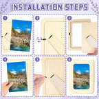 VOKOY 60 Pack Wooden Picture Frames - Image 6