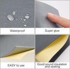 BENECREAT 3mm Thick 78.7x11.8 Inch Self-Adhesive EVA Foam Roll - Image 4