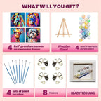 cviokrdu 4 Pack Paint by Numbers Kit - Image 6
