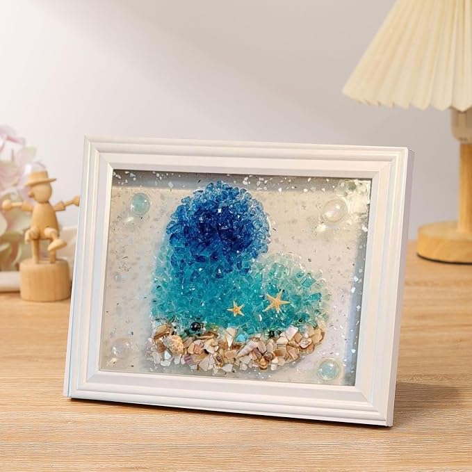 AGARES Sea Glass Art Kit, New Resin Art Kits - Image 2