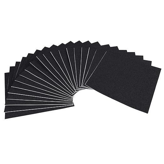 MAGZO 20Pcs Adhesive Foam Padding 1/16 in Thick X 6 in X 6 in, Closed Cell Foam by MAGZO