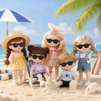 TOYANDONA 80pcs Doll Sunglasses, Miniature Sunglasses Mini Doll Costume - Image 6