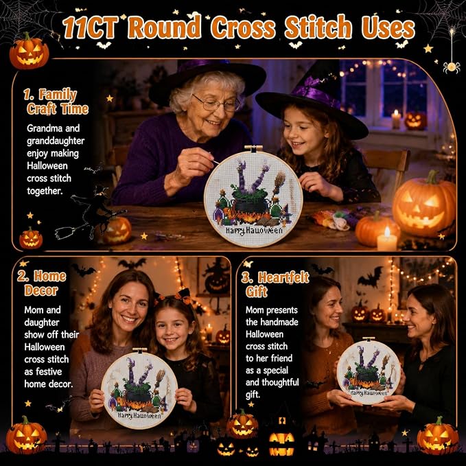 The Witch's Poison Cross Stitch Kits - Image 2