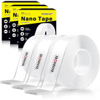 WINNOW 3 Pack Double Sided Tape by DoubleSidedHeavyDutyExtra