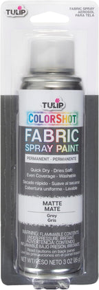 Tulip ColorShot Instant Fabric Spray Paint, Permanent Color Spray-On Fabric by Tulip