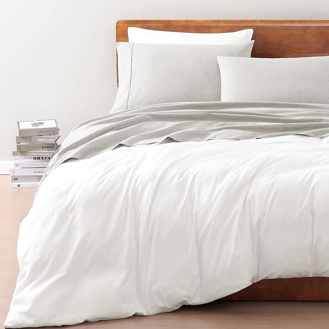 LANE LINEN Sustainably Produced 100% Organic Cotton Twin Bed Sheet Set - Image 8