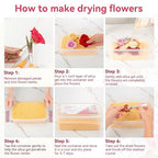 Silica Gel Flower Drying Crystals 5LBS, Reusable Color Indicating Flower Drying - Image 5