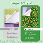 Tintnut St. Patrick's Permanent Vinyl 12 Pcs 12x10in Clover Pattern Vinyl | - Image 7