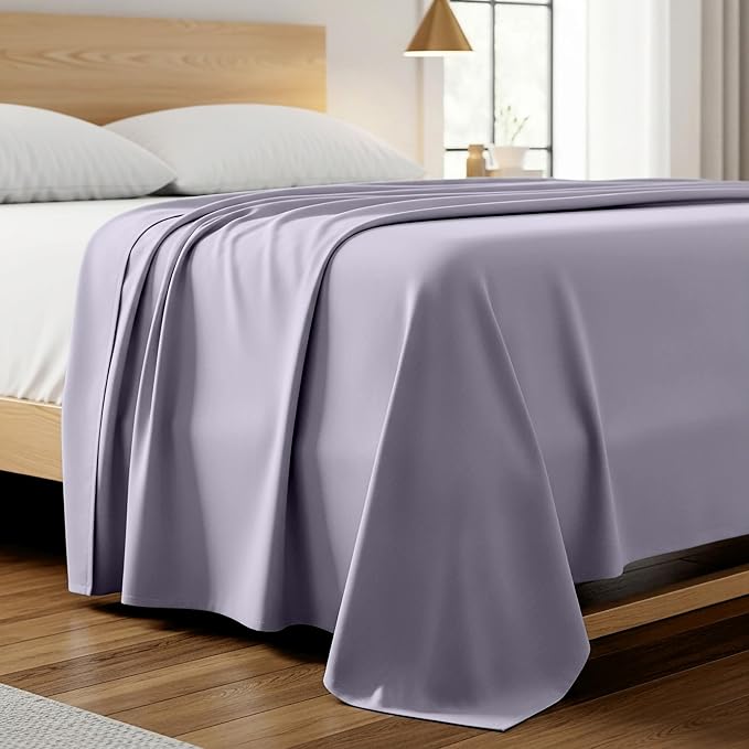Mellanni King Size Flat Sheet by Mellanni