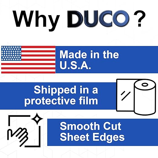 Duco Clear Cast Acrylic Sheets 1/8" Thick 12" x 16" - Image 4