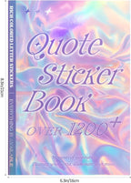 1200+ Pcs Quote Sticker for Journaling, Fun & Colorful Craft Letter Stickers - Image 9