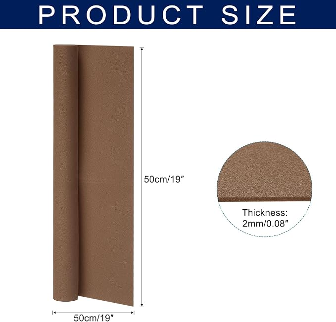 MECCANIXITY Foam Sheets Crafts 19x19 Inch 2mm EVA Craft Foam Paper Foam Sheets - Image 2