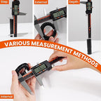 HARDELL Digital Caliper 0-8" Stainless Steel Waterproof Inch/Fractions/mm | - Image 4